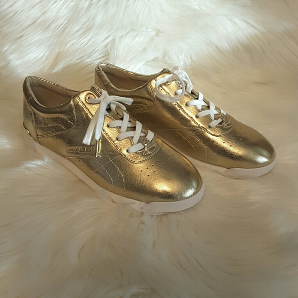 Michael kors Addie metallic gold lace ups - Picture 3 of 6